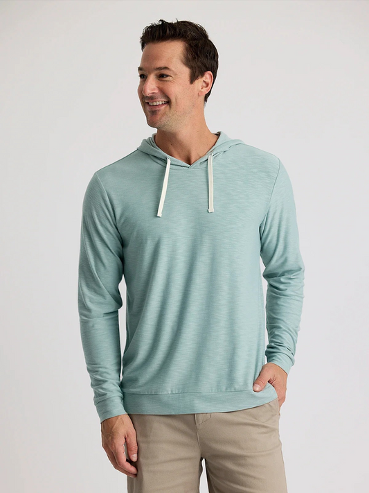 OCEAN MIST MEN'S BAMBOO SLUB HOODIE II