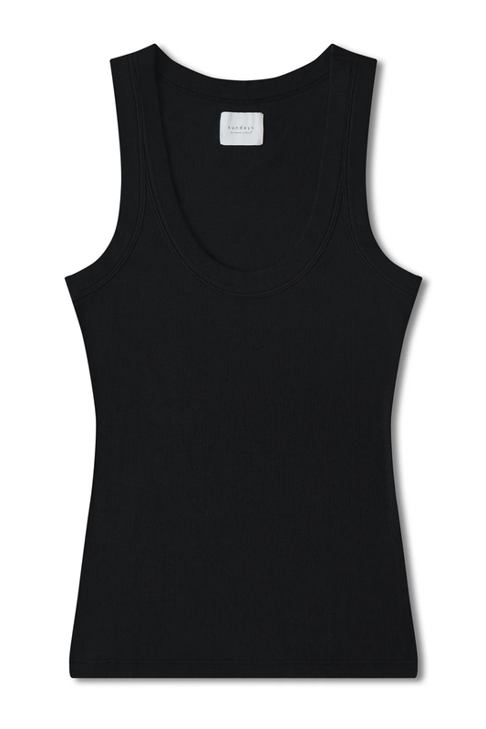 SUNDAYS BLACK DANNY TANK