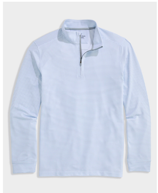 COASTLINE TATTERSALL PERFORMANCE QUARTER ZIP