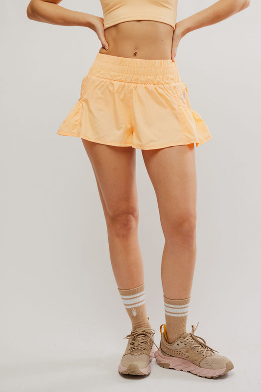 FREE PEOPLE MORNING SUN GET YOUR FLIRT ON SHORTS