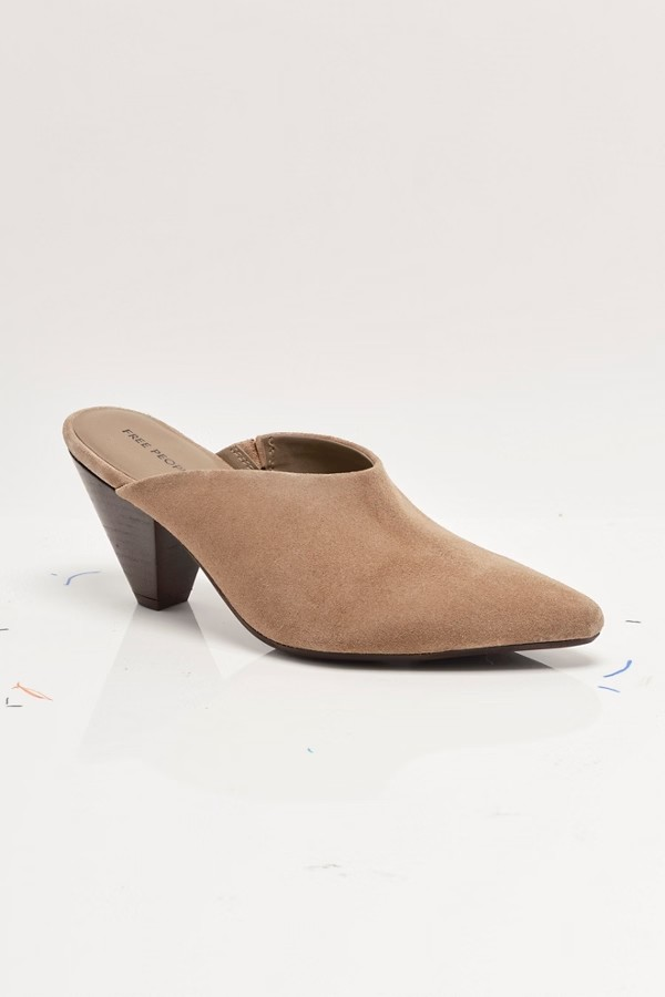 FADED SADDLE SUEDE STELLAR MULE