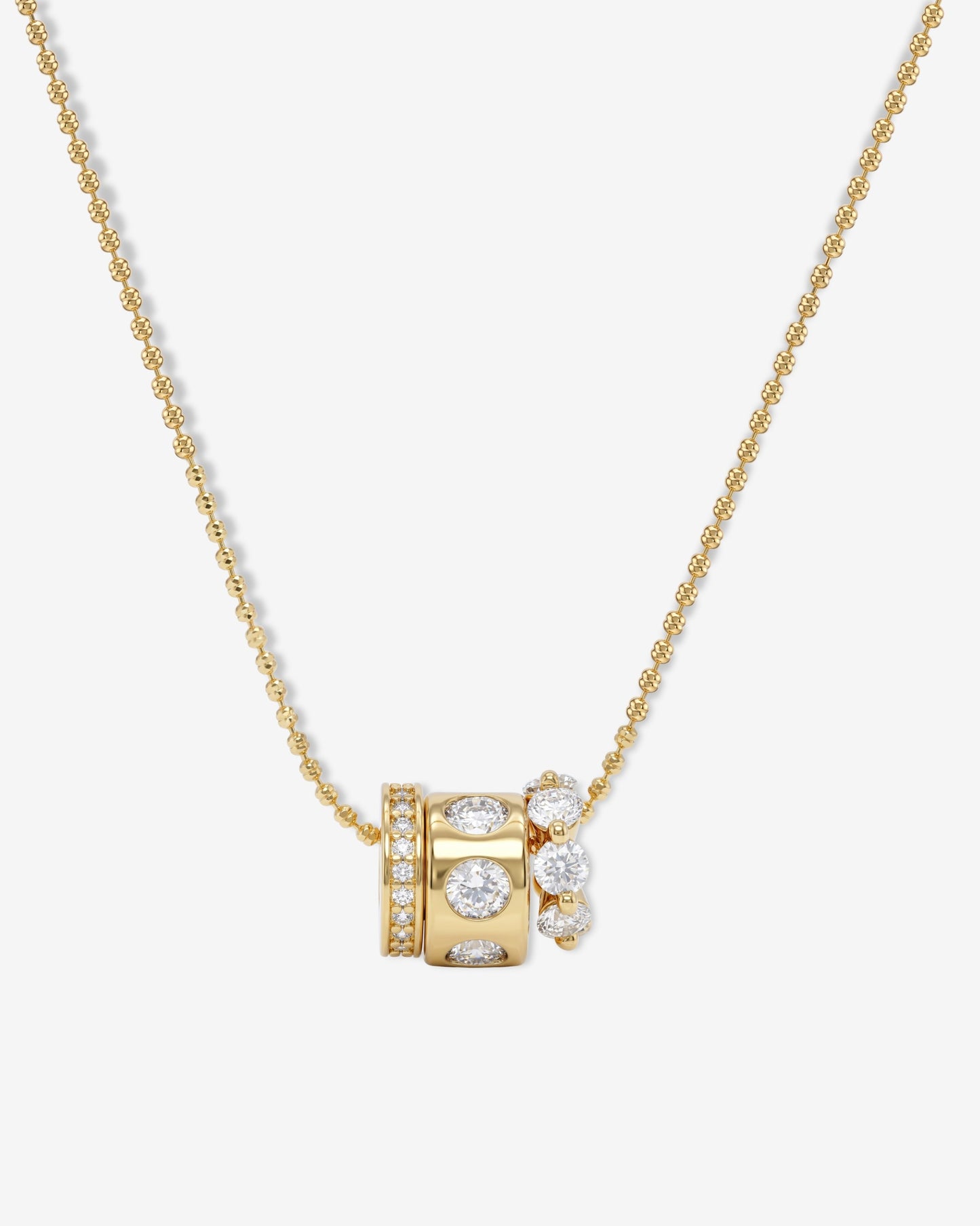 MELINDA MARIA GOLD ASHLEY TOPANGA NECKLACE