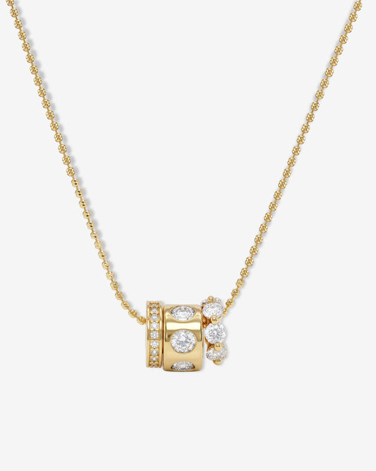 MELINDA MARIA GOLD ASHLEY TOPANGA NECKLACE