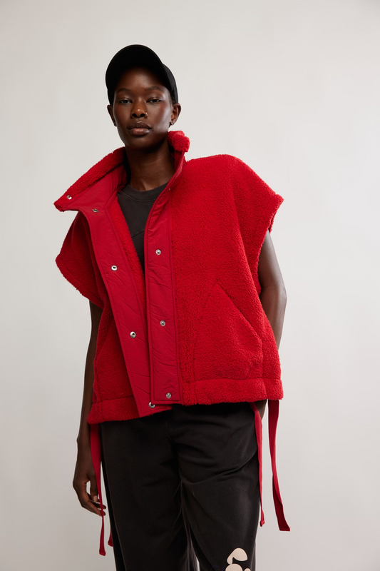 CRANBERRY SCOUT IT OUT FLEECE VEST