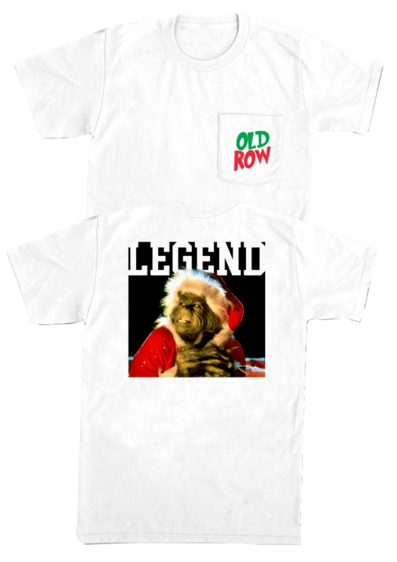 OLD ROW THE GRINCH POCKET TEE