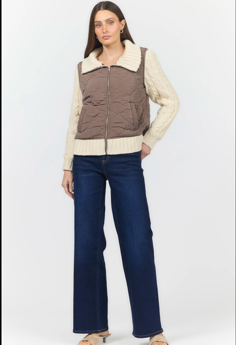 DEAR JOHN CAPPUCCINO PETRA SWEATER