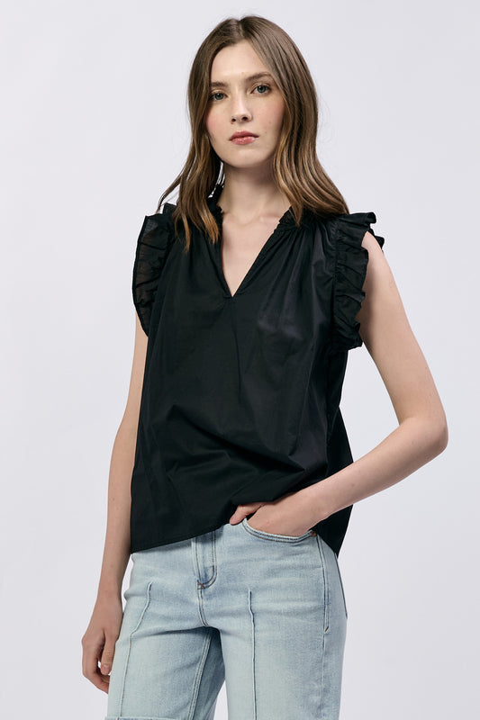 DEAR JOHN BLACK PUJA TOP