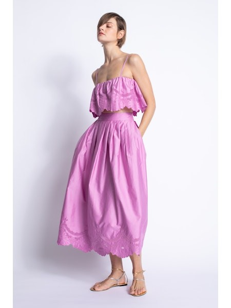MORA EMBROIDERED TOP