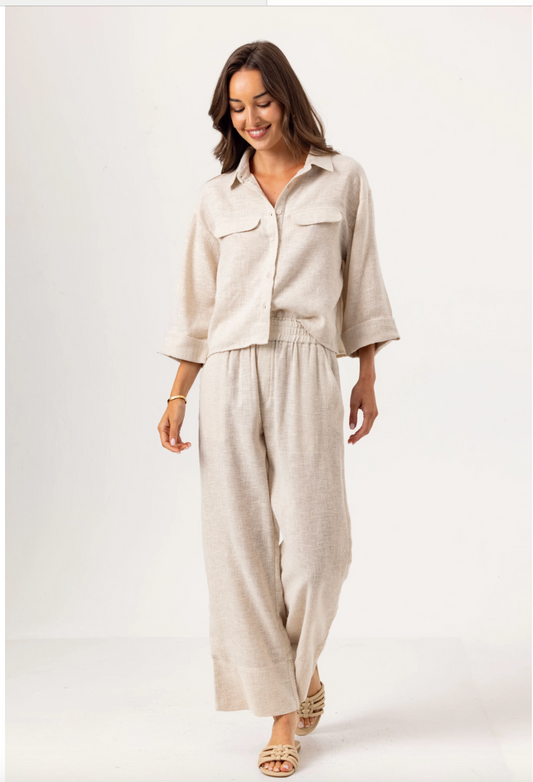 MOONBEAM VICTORIA WEAVE PANTS