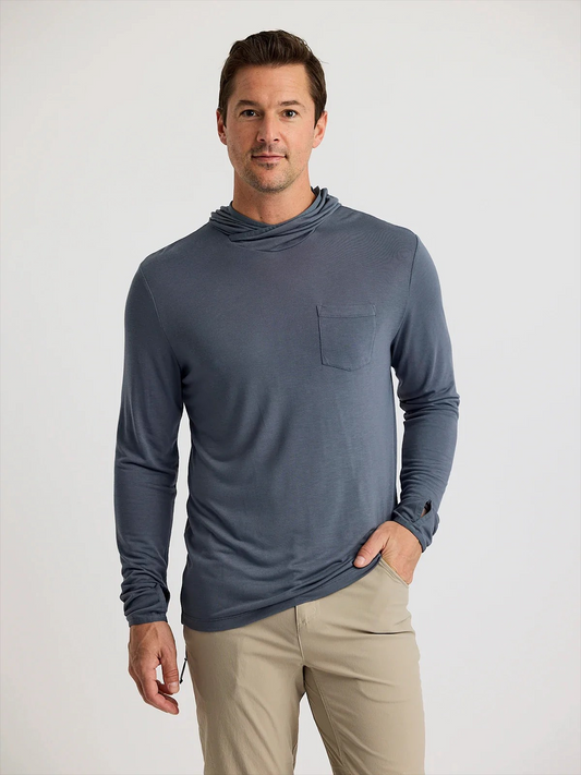 FREE FLY MEN'S STORM CLOUD LIGHTWEIGHT HOODIE