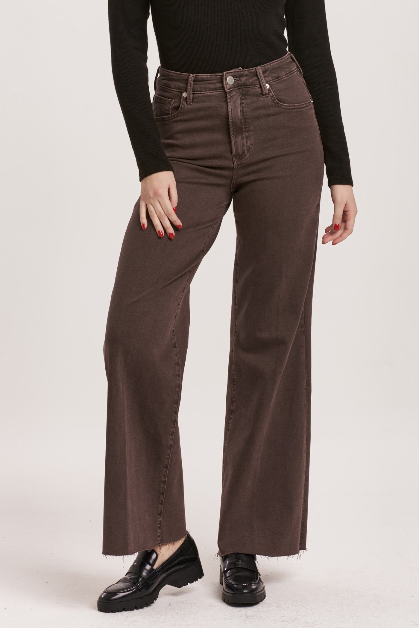MOCHA BROWN FIONA JEANS