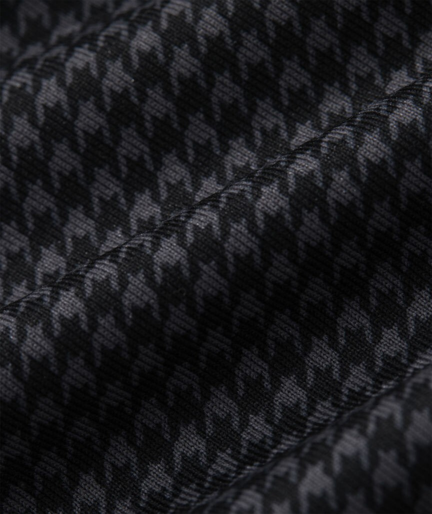 HOUNDSTOOTH PERFORMANCE CLUB QUARTER-ZIP