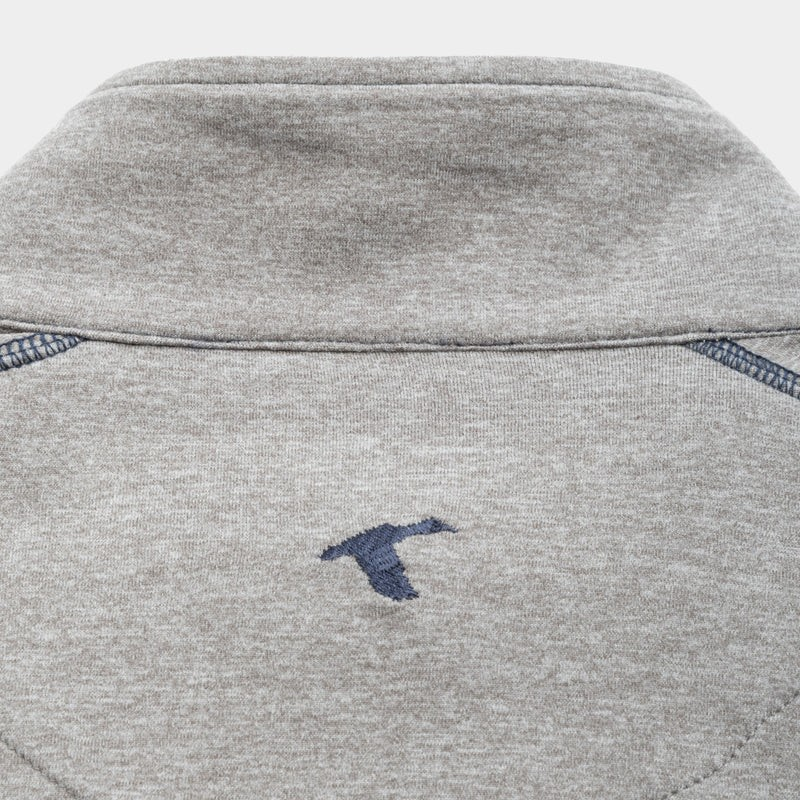 GRAY WANDER QUARTER ZIP