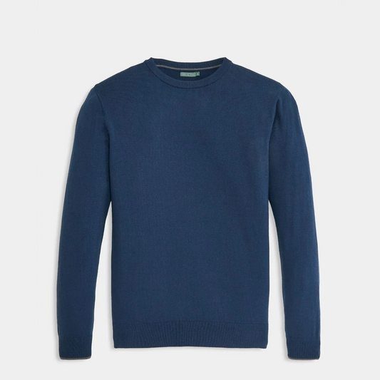 NAVY MATTSON CREWNECK