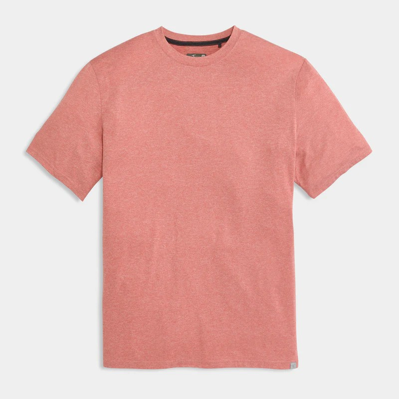 LANTANA RED HEATHERED WANDER T-SHIRT