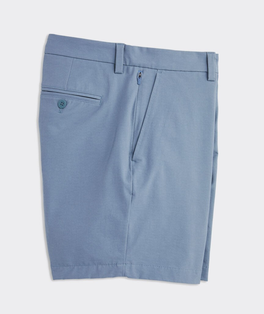 VINEYARD VINES SMOKE BLUE 7" ON-THE-GO SHORT