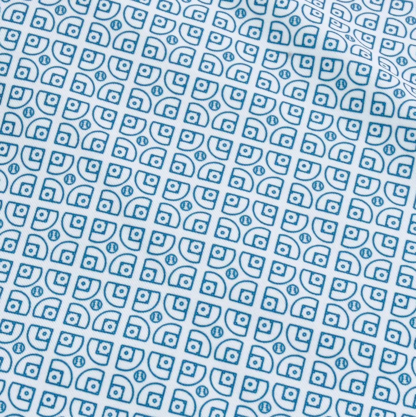 DIAMONDS PRINTED PERFORMANCE POLO